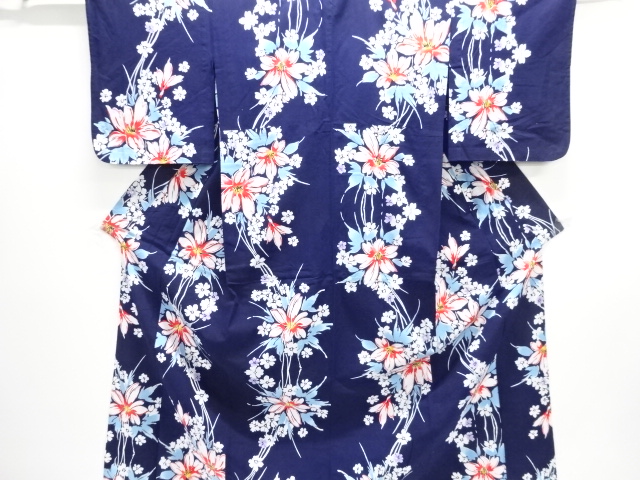 JAPANESE KIMONO / YUKATA / FLOWER